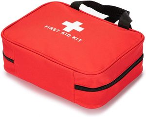 Sac de rangement pour médicaments, trousse de premiers secours portable, anti-poussière, poches en maille multicouches, sac d'urgence - Product Image 3