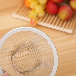 Filtro de desagüe para fregadero de acero inoxidable con forma de sombrero, malla antienredos para cocina y baño - Product Image 4
