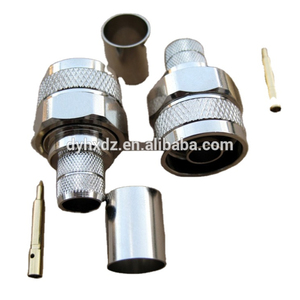 Đầu Nối Lmr400 N Loại <span class=keywords><strong>Coax</strong></span> Kết Nối Nam Uốn Với Pin Trung Tâm Vàng - Product Image 4