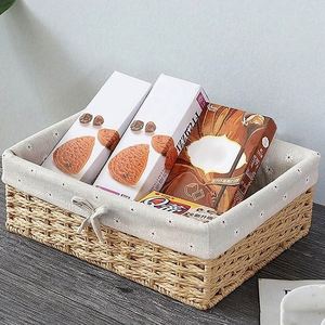 ตะกร้าเก็บของสานมือจากหวายแบบกำหนดเองพร้อมชื่อ ตะกร้าหวายแบบแขวนผนังสำหรับใส่ผ้าซัก ตลาดแอฟริกา ขนาดใหญ่ - Product Image 3