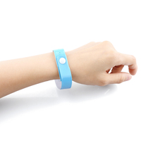 Vente directe : Bouton de fixation rapide en résine plastique inviolable, de remplacement, à verrouillage unidirectionnel pour bracelet