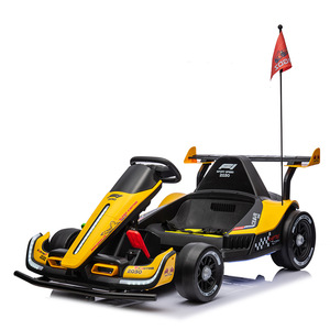 Auto Elettrica Giocattolo per Bambini a Quattro Ruote con Funzione Drift, Prezzo Conveniente, 12V 24V10AH, Doppio Motore, <span class=keywords><strong>Go</strong></span>-<span class=keywords><strong>Kart</strong></span> a <span class=keywords><strong>Batteria</strong></span> - Product Image 1
