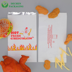 Roasted Chicken Holder Bag Grease Proof Paper Bag for Food