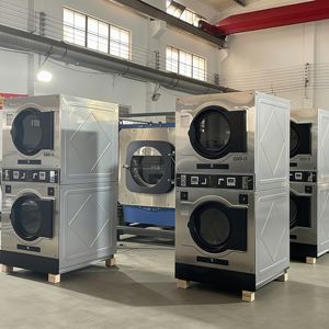 Ticari 10KG 25KG jetonlu otel keten çamaşır yıkama makinesi - Product Image 6