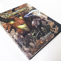 OEM personnalisé CMYK impression couleur bande dessinée manga livre relié impression