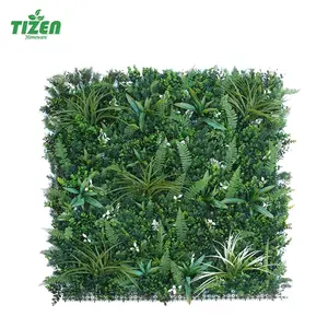 Tizen热卖草面板背景间隔绿色墙系统垂直花园