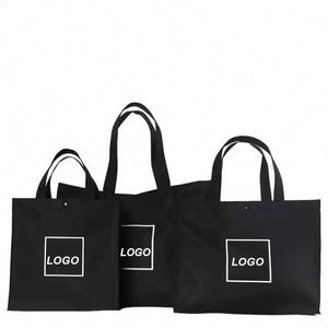 Sacs fourre-tout en polyester et nylon écologiques en gros, imprimés sur mesure, recyclés, pliables et réutilisables pour le shopping - Product Image 1