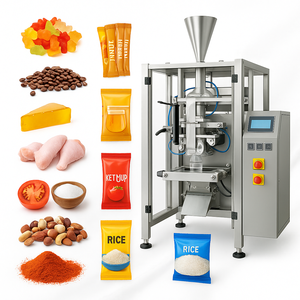 เครื่องบรรจุถุงปิดผนึกอัตโนมัติแนวตั้งอเนกประสงค์แบบครบวงจรสำหรับพาสต้ามักกะโรนี <span class=keywords><strong>fusilli</strong></span> - Product Image 3