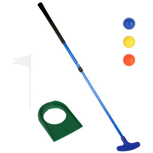 Ensemble complet de putters de golf en gros à prix abordable pour enfants, hommes et femmes, ambidextres, en acier, mini-golf, imperméables, portables, avec poignée en caoutchouc - Product Image 1