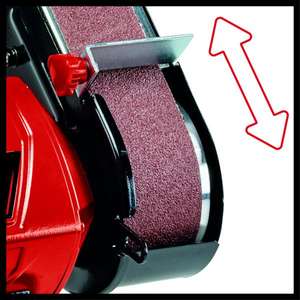 EINHELL-Meuleuse à bande stationnaire 4466154 TC-US 350-350W-EAN 4006825649956 ROUTEURS, RABOUSES ET PONCEUSES - Product Image 2