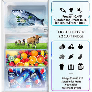 Mini réfrigérateur domestique BCD-90 pour hôtel, réfrigérateurs compacts, réfrigérateur ménager - Product Image 5