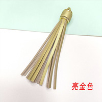 Meilleures ventes : Franges colorées en cuir PU de 10 cm de long, 30 couleurs, pour porte-clés, bracelets et accessoires de bijoux