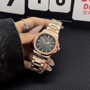 럭셔리 캐주얼 시계 최고 브랜드 패션 스퀘어 다이얼 스테인레스 스틸 캘린더 빛나는 방수 남성 시계 남성 시계 - Product Image 3