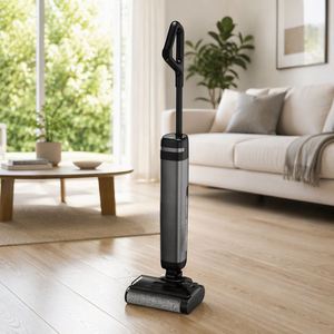 Système de nettoyage automatique des sols F311 le plus vendu, autonettoyant, à plat, grande capacité, avec filtre HEPA lavable et batterie intégrée - Product Image 2