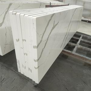 Fantástico encimera de cocina, Material Artificial, losa de cuarzo blanco, precio - Product Image 6