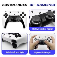 Bâtons de jeu M15 Rétro Basketball Arcade Mini Clé Usb Lecteur de poche sans fil intégré Sortie TV Hd 4K Console de jeu vidéo