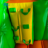 Château gonflable et toboggan d'intérieur/extérieur de petite taille avec matériau PVC certifié CE, capacité de 150 kg pour enfants
