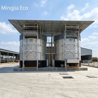 Fermenteur de fumier sans pré-déshydratation avec recyclage énergétique et traitement des odeurs pour machines agricoles