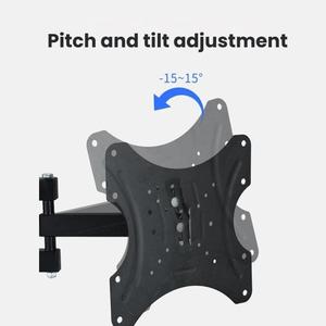 Support mural pour téléviseur avec <span class=keywords><strong>bras</strong></span> <span class=keywords><strong>articulé</strong></span> large pour téléviseurs et moniteurs de 14 à 55 pouces 117B - Product Image 3