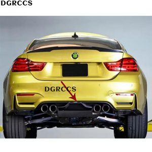 For M3 M4 F80 F82 2014-2018 AK Style Carbon Fiber Rear Lip Rear Diffuser Bumper Lip - Product Image 5