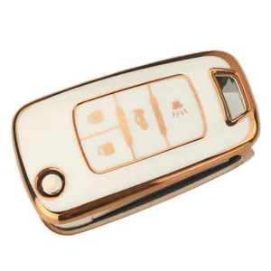 Étui de <span class=keywords><strong>clé</strong></span> de voiture en TPU souple 2/3/4/5 boutons pour Buick/Opel <span class=keywords><strong>Chevrolet</strong></span> Cruze Epica Lova Camaro Impala Aveo Malibu Sail <span class=keywords><strong>Orlando</strong></span> - Product Image 4