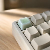 Clavier mécanique à profil Cherry avec touches en céramique verte glacée DIY ESC, prix d'usine