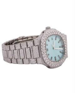 Reloj de Pulsera Ovalado de Acero Inoxidable de Primera Calidad con Diamantes para Mujer, Elegante Reloj de Cuarzo Analógico para Negocios y Fiestas, Proveedor al por Mayor - Product Image 2