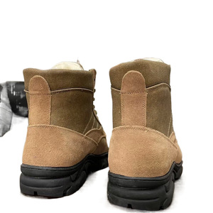 Botas de Nieve de Media Pantorrilla, Cuero Marrón con Parches, Forro Polar Cálido, Antideslizantes, Unisex, Tacón Bajo - Product Image 5