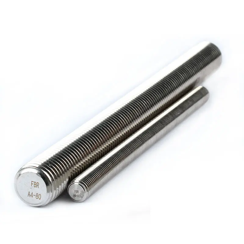 Stainless Steel 316 A4-80 DEM Full Threaded Rod M6 M8 Rod Bar
