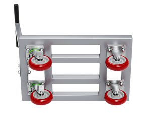 BC-515 Magazijn 200Kg Flatbed Trolley Vouwen Trolley Kar Handkarren Metalen Handtrekwagen <span class=keywords><strong>Aluminium</strong></span> Trolley Handwagen - Product Image 3