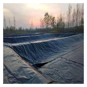 Antiuv đen mịn HDPE Cá Ao & Dam lót 1000 Micron geomembrane cho nuôi trồng thủy sản - Product Image 5
