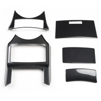 Volante de Plástico para REIZ 05-09, Modificado con Patrón de Fibra de Carbono, Panel de Navegación Negro, Decoración Interior de Automóvil
