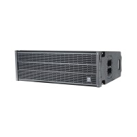 Boutum Haut-parleur audio professionnel PA 3 voies double 12 pouces tableau de ligne de concert extérieur longue portée avec aimant néodyme
