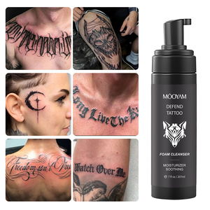 Sensible Skin Friendly Unscented <span class=keywords><strong>Tattoo</strong></span> Foam Waschen Flüssig seife <span class=keywords><strong>Tattoo</strong></span> Reinigungs schaum Verteidigen Sie <span class=keywords><strong>Tattoo</strong></span> von Clean ser - Product Image 4