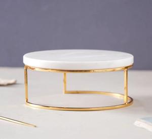 New Design <b>Cake</b> <b>Stand</b> With Premium Quality Finishing For Home Decor And Ocassional Uses With Fine <b>Marble</b> - Product Image 1