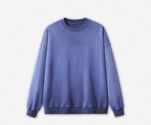 Pull jacquard col rond pour homme en polyester/coton de qualité supérieure, respirant, coupe-vent, écologique et infroissable pour l'automne - Product Image 5