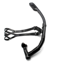 Support de centre de plongée en apnée à sec complet Rotation Fonction de natation Kit de tuba universel Tube respiratoire