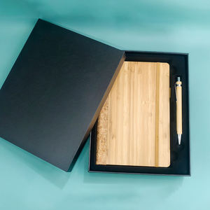 Regalos IStapromo: Cuaderno Ecológico de Bambú con Tapa Dura y Portaplumas para Graduación, Navidad, Año Nuevo Chino - Product Image 5