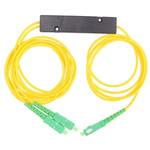 1 peça 1x2 FTTH divisor de fibra óptica 1 ponto 2 caixa divisor de fibra óptica cônica 1 a 2 caixa divisor SC/APC acessórios do computador - Product Image 1