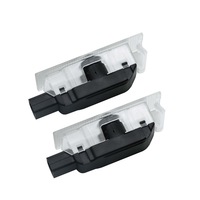 2 Piezas de Luces LED de Bienvenida para Puerta de Coche Maserati Quattroporte Levante Ghibli, Proyector de Sombra Fantasma con Logotipo