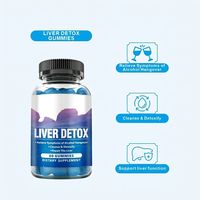 HDK OEM ODM Gummies Détox Foie – Soulagement Gueule de Bois, Nettoyage, Détoxification, Soutien Réparateur – Végétalien, Sans Sucre – Complément Santé Hépatique