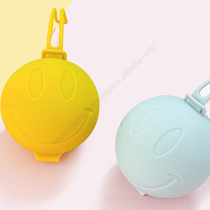 Boîte de rangement pour sucette en silicone écologique de qualité alimentaire pour nouveau-né, étui portable pour tétine avec fermeture éclair - Product Image 3