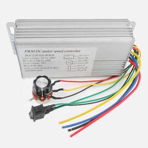 ตัวควบคุมความเร็วมอเตอร์กระแสตรงแบบแปรงถ่าน PWM 4000W 12V 24V 48V  หมุนได้ทั้งไปข้างหน้าและย้อนกลับ 12V-60V 70A - Product Image 1