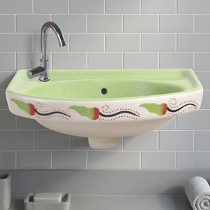 Lavabo de pedestal contemporáneo a precio económico, elegante, independiente y versátil para baño, artículos sanitarios. - Product Image 1