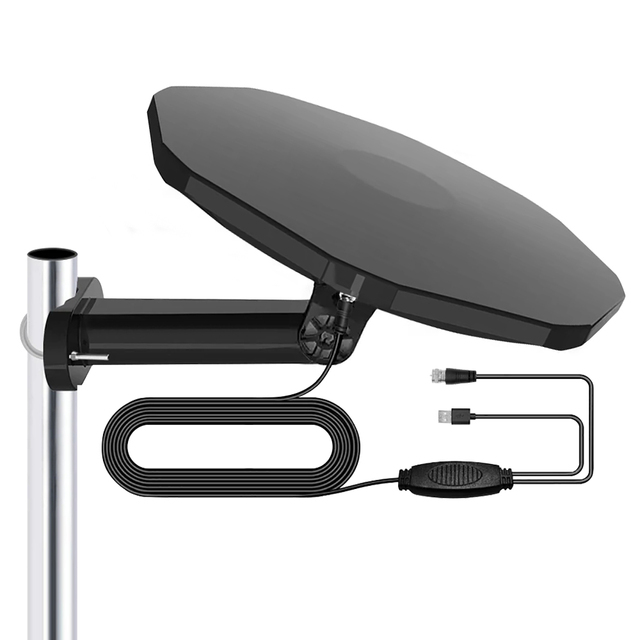 Free Channels 4k 1080p Uhf/vhf 150 Miles Truck Mobile Home Omni Direction Outdoor Digital Tv Antenna for Indoor Outdoor