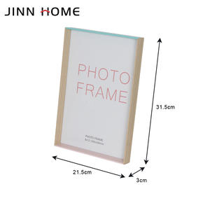 Cadre <span class=keywords><strong>photo</strong></span> 8x12 pouces en MDF écologique, style classique, <span class=keywords><strong>verre</strong></span> HD, découpe, impression UV, peinture pulvérisée, étanche, pour affichage sur bureau - Product Image 3