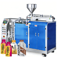 Machine d'emballage automatique pour sachets irréguliers de boissons énergisantes et de gels énergétiques