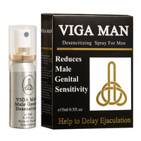 Spray de retard d'éjaculation masculin premium puissant avec des ingrédients à base de plantes 15 ml Effet longue durée
