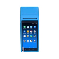 Venta caliente Q2i Android 8,1 Pos Terminal Impresora Barato 58mm Handheld Android Mobile PDA con Bluetooth y conectividad USB