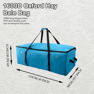 Échantillon gratuit Alibaba Ba nouveau produit alimentation pour chevaux/foin sangle creuse ballots de paille sac de rangement pour cheval alimentation lente foin sac fourre-tout - Product Image 2